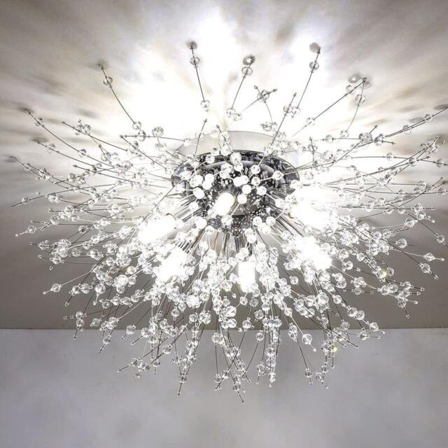 Rackhams 2 Style Sputnik Flush Mount Ceiling Light - Chrome - image 1