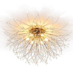 Rackhams 2 Style Sputnik Flush Mount Ceiling Light - Chrome - thumbnail 5