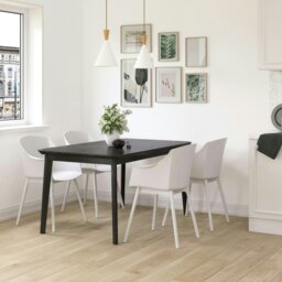 Rackhams Camelo Resin Chairs 2PK in white - White - thumbnail 2
