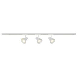 Rackhams Eik Link 3-Kit + 1m - Track Light - White - 1 - thumbnail 2