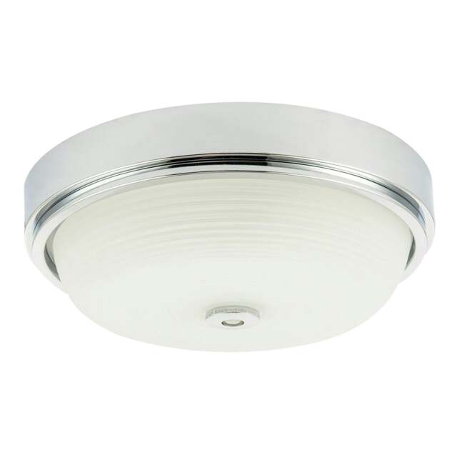 Rackhams Sensor IP44 Bathroom Ceiling Light in Chrome with Multi Functions - image 1