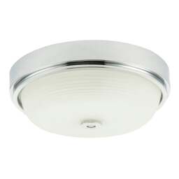 Rackhams Sensor IP44 Bathroom Ceiling Light in Chrome with Multi Functions