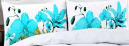 Rackhams Lily Teal Duvet Cover Set - Super King - thumbnail 5