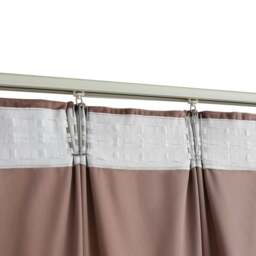 Rackhams Blackout Curtains 2pcs with Hooks Velvet Antique Pink 140x245cm - 100% Polyester velvet - thumbnail 4