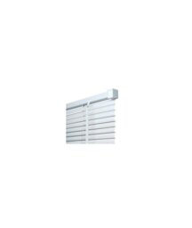Rackhams White PVC Venetian Blind 213cm Drop (25mm Slats) - 160cm - thumbnail 4