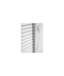 Rackhams White PVC Venetian Blind 213cm Drop (25mm Slats) - 160cm - thumbnail 3