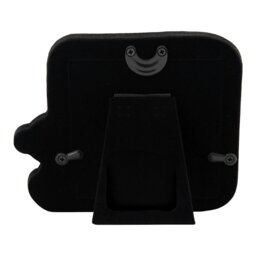 Rackhams Square Shaped Teddy Bear Baby Photo Frame with Small Diamante Stars - thumbnail 5