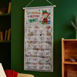 Rackhams Personalised Christmas Elf Advent Calendar - grey - thumbnail 5
