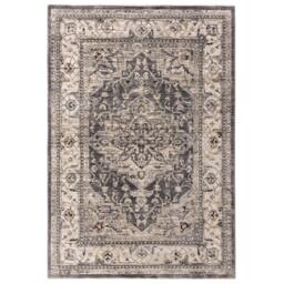 Rackhams Sovereign Charcoal Medallion Rug - 120x166cm