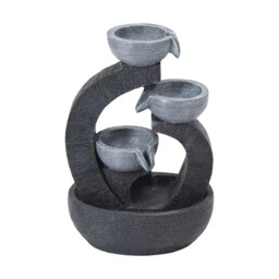 Rackhams Outdoor Solar-Powered Water Fountain Outdoor Decor - thumbnail 3