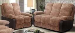 Rackhams Sienna Recliner Sofa Set: Jumbo Cord Fabric for Ultimate Relaxation - Grey - 3 Seater only - thumbnail 4