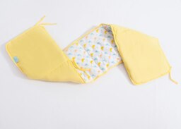 Rackhams Little Ducks Baby Cot Bedding Set - One Size - Yellow - thumbnail 3