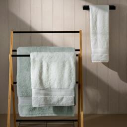 Rackhams Mineral Blue Egyptian Cotton Bath Sheet - Standard - Single - thumbnail 2