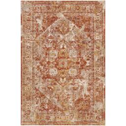 Rackhams Mirabel-Vintage Beige Brown Traditional Boho Fringe Rug - 200 x 290 cm - thumbnail 2