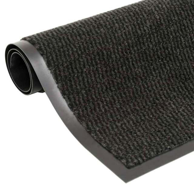 Rackhams Doormat Tufted 60x150 cm Black