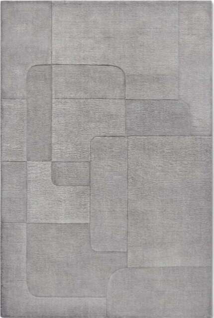 Rackhams Charlotte Wool Grey Rug - 160X230 cm - image 1