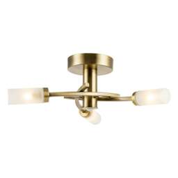 Rackhams Sensor Bathroom Ceiling Light in Antique Brass with Multi Functions - thumbnail 2