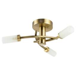 Rackhams Sensor Bathroom Ceiling Light in Antique Brass with Multi Functions - thumbnail 5
