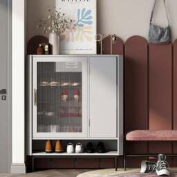 Rackhams Sten Shoe Storage - Red - thumbnail 4