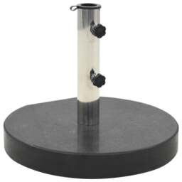 Rackhams Parasol Base Granite 28.5 kg Round Black - thumbnail 1