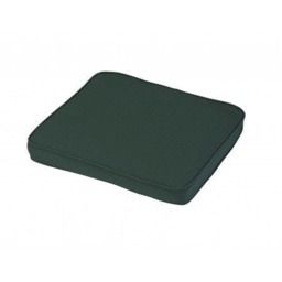 Rackhams Square Garden Seat Cushion (Colour Options Available) - FOREST GREEN