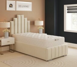 Rackhams Nightfall Gel Enhanced 12.5 Bonnell Spring Mattress - 4ft - Small Double - Glacier by DS Living - thumbnail 5