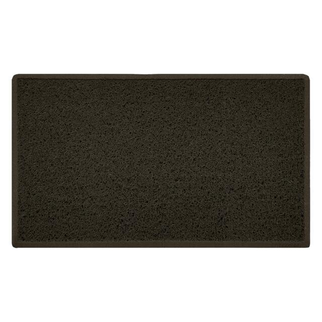 Rackhams Indoor Spaghetti Doormat Plain - Brown - 75cm x 44cm - image 1