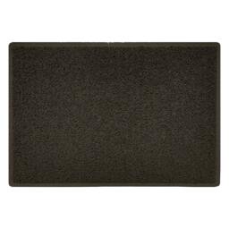 Rackhams Indoor Spaghetti Doormat Plain - Brown - 75cm x 44cm - thumbnail 3