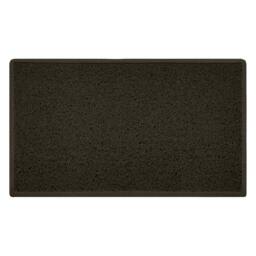 Rackhams Indoor Spaghetti Doormat Plain - Brown - 75cm x 44cm - thumbnail 1