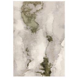 Rackhams Stellar ST04 Abstract Green Rug - 80x150cm