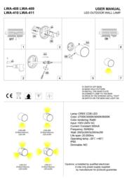 Rackhams 6 Watt Black Decorative Outdoor Up Down Wall Light - thumbnail 4