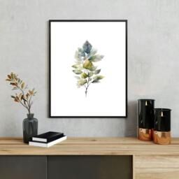 Rackhams Art Prints Floral - Set of 3 wall art prints - A2 16.54 x 23.39 in / 42 x 59.4 cm - Satin Photo paper 280 gsm - Oak Frame - thumbnail 6