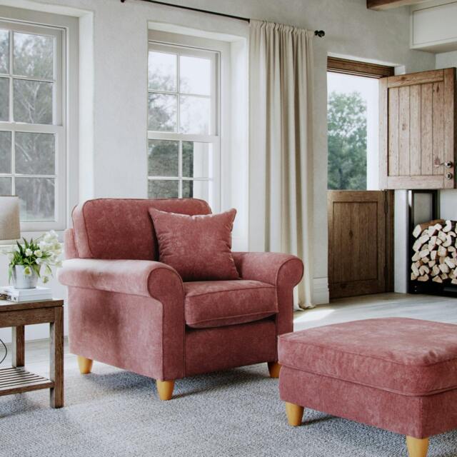 Rackhams Abingdon Armchair - Deep Terra - image 1
