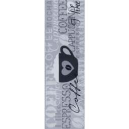Rackhams Cook & Clean I Like Espresso Kitchen Runner - 50X150 cm