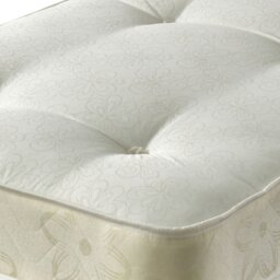 Rackhams Gold Damask Tufted Mattress - 17cm Deep, Dual-Sided Comfort - Gold - 1 - European Single Mattress (90cm x 200cm) - thumbnail 4