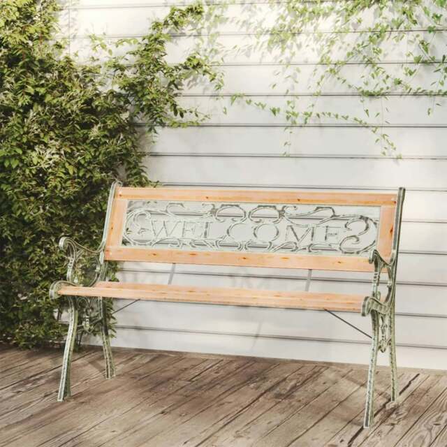 Rackhams Garden Bench 122 cm Solid Firwood