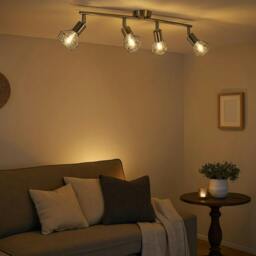 Rackhams Arrigo 4 Light Split Bar Ceiling Light