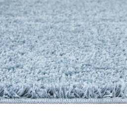 Rackhams Washable Blue Shaggy Rug - 67X150 cm - thumbnail 4