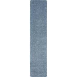 Rackhams Washable Blue Shaggy Rug - 67X150 cm - thumbnail 5