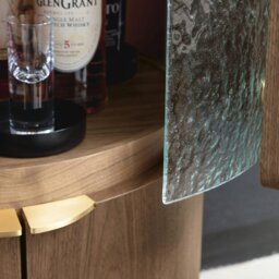 Rackhams Sakamoto Liquor Cabinet, Wine Storage With Two Doors - ⌀50 x 180cm - thumbnail 5