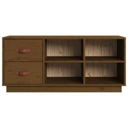 Rackhams Shoe Bench Honey Brown 100x34x45 cm Solid Wood Pine - thumbnail 6