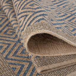 Rackhams Nature Outdoor Rug Blue - 5100B - 140X200 cm - thumbnail 3
