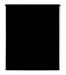Rackhams Black Trimmable Thermal Blackout Roller Blinds - 95cm - thumbnail 1