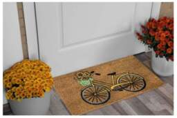 Rackhams Vintage Bicycle Coir Doormat Gainsborough 40x70 cm - thumbnail 2