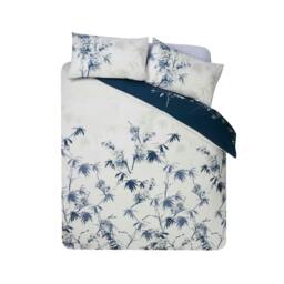Rackhams Kyoto Floral Blue Duvet Cover Set - Super King - thumbnail 3