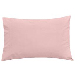 Rackhams Deluxe Fitted Sheet or Pillowcase Pair - Blush Pink - King (150cm x 200cm) + 25cm Deep - thumbnail 3