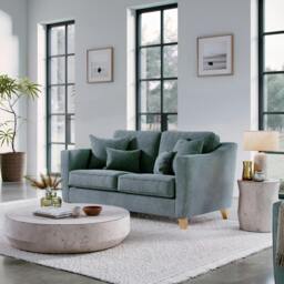 Rackhams The Elton Small Sofa - Denim
