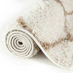 Rackhams Moroccan Ivory Shaggy Rug - 630 - 160X230 cm - thumbnail 4
