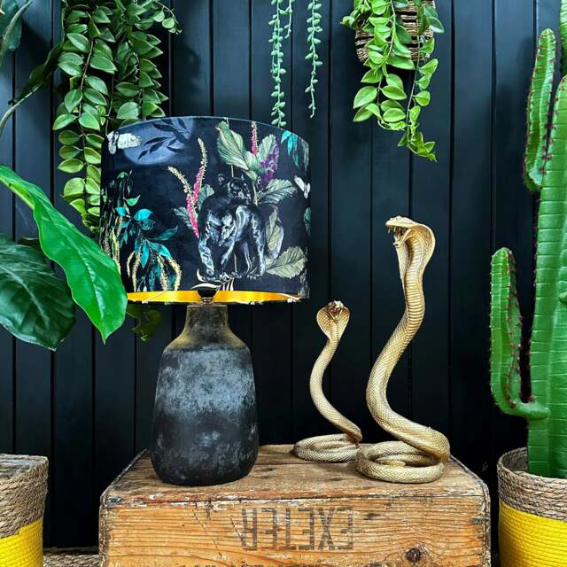 Rackhams Grey Volcano Lamp - image 1