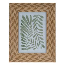 Rackhams Nord Single Photo Frame - Brown - Brown - 100% Mixed - thumbnail 2